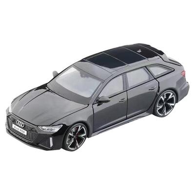 奥迪RS6合金汽车模型玩具车摆件