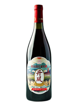 试饮丹凤大芳葡萄酒甜红甜美不涩