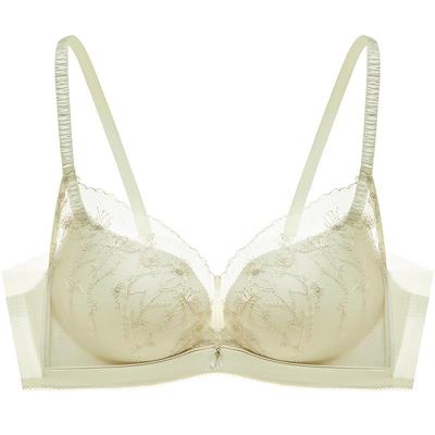 曼妮芬无钢圈蕾丝文胸