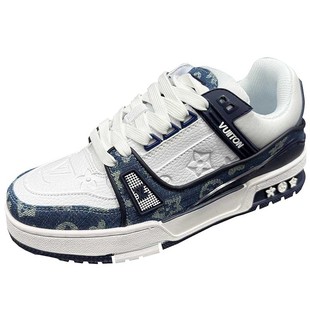 夏季男鞋2025新款软底休闲鞋百搭大码运动鞋潮流透气情侣防滑板鞋