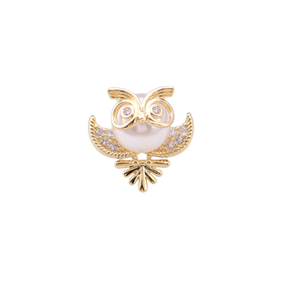 228 迷你立体水晶雪花小领针胸针固定 韩国高档小别针扣领口配饰