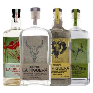 索拖sotol龙舌兰酒羊头牛头鹿头虎头索托蒸馏酒墨西哥进口洋酒