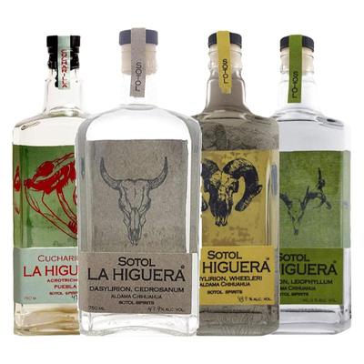 索拖sotol龙舌兰酒羊头牛头鹿头虎头索托蒸馏酒墨西哥进口洋酒