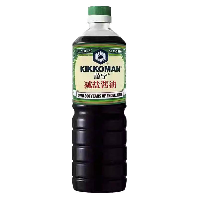 万字减盐酿造酱油日本龟甲万日料酱油