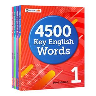 进口原版 4500 key english words常见词英语词典 1234级 初高中毕业英语单词书 剑桥雅思托福考试核心词汇4000词升级版
