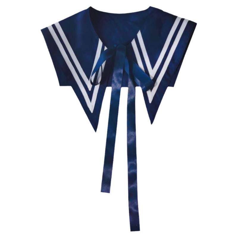 品质制服现货新款假领子学院风