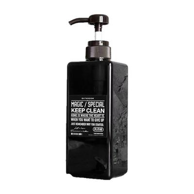 ins北欧洗发水分装瓶 酒店浴室替换沐浴露洗手液塑料空瓶子按压式