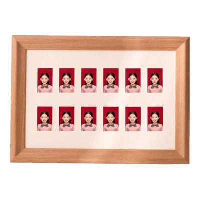 校园时光相框证件照儿童周岁成长