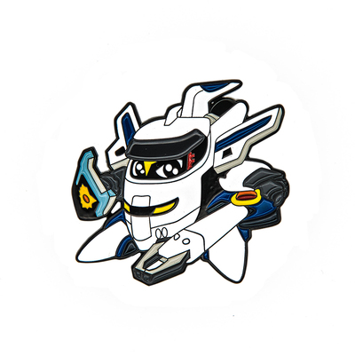 兔子洞自制铁胆火车侠希望号胸针