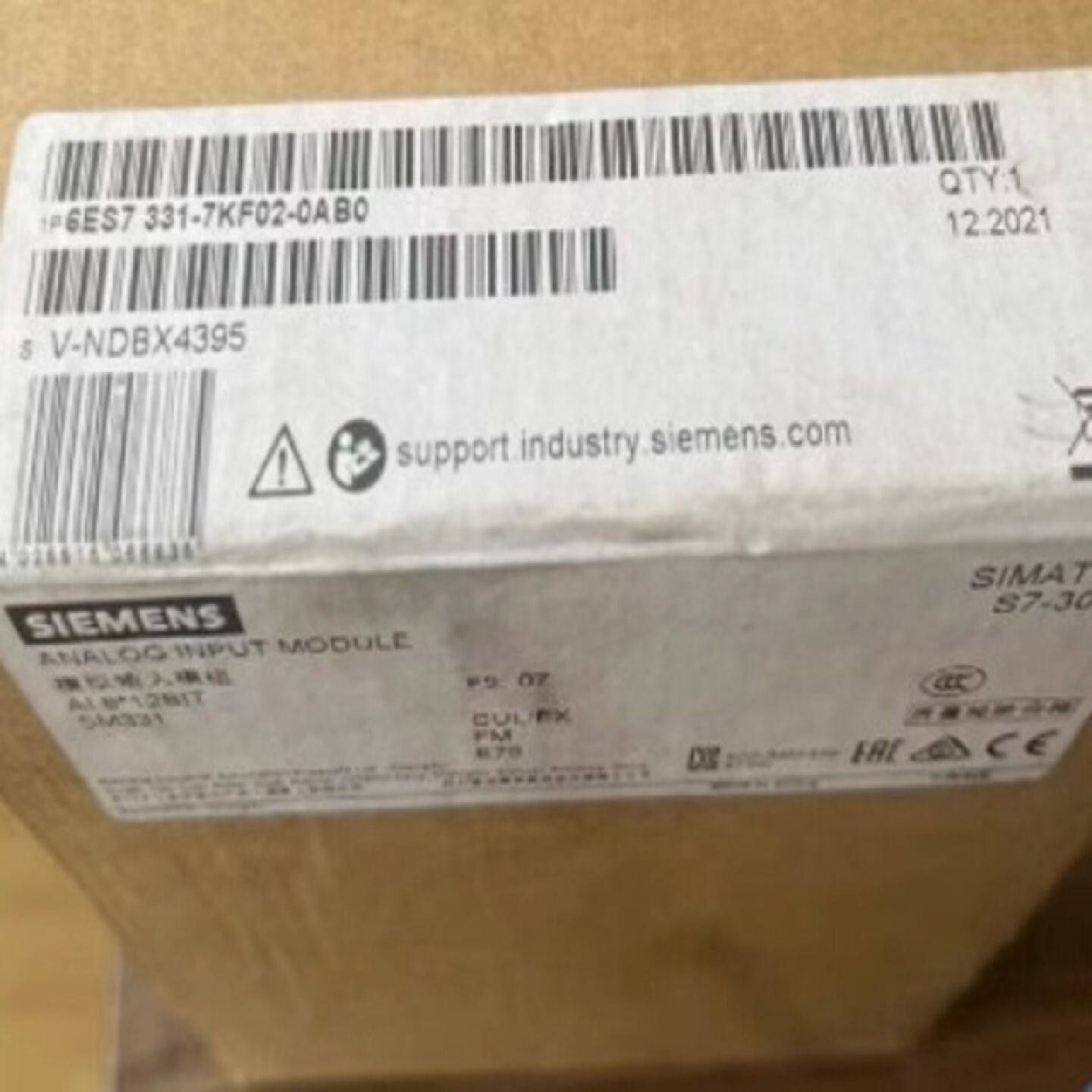 议价6ES73317KF020AB0西门子S7-300模拟量输入模块6ES7331-7KF02-