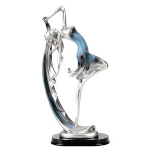 北欧跳舞女孩摆件简约艺术小摆设