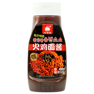 韩式火鸡面酱料超辣瓶装火鸡酱包网红韩国三养火鸡面酱拌面酱辣