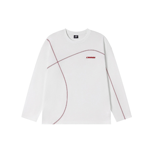 FORNINES速干运动长袖T恤男生宽松春季休闲上衣潮牌卫衣女打底衫