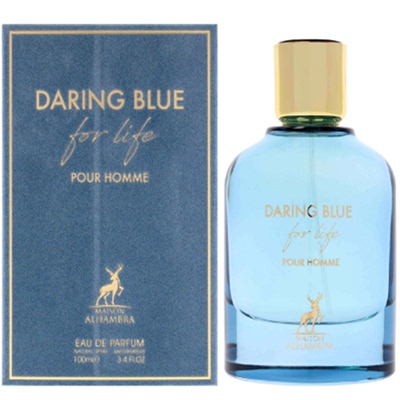 美国购 Maison Alhambra Daring Blue For Life 中性香水