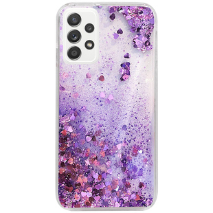 适用于三星A52 5G手机壳A53液体a16流沙壳A05s全包边S25ULTRA女款A32挂绳A56卡通A52硅胶s24保护套A12创意A14