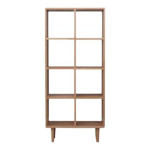 实木岛家具精品店书柜原木床尾柜白橡木组合高矮柜子樱桃木储物柜