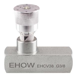 EHOW银赫EHCV内螺纹管式碳钢液压高压单向节流阀流量控制阀