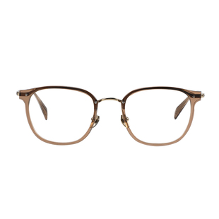 超轻纯钛茶色近视眼镜框女可配度数防蓝光镜架专业网上配镜BT6018