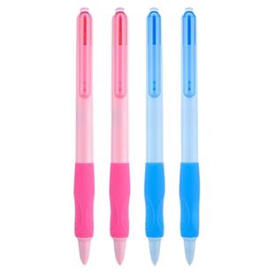 晨光文具优握按动钢笔三四年级小学生专用按压钢笔中字帖练字硬笔书法非热可擦钢笔暗尖儿童可换墨囊3.4口径
