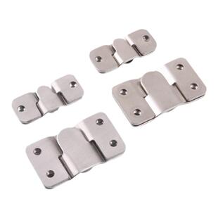 挂画专用挂钩墙壁装饰画免打孔挂钩画框配件不锈钢子母卡扣山字扣