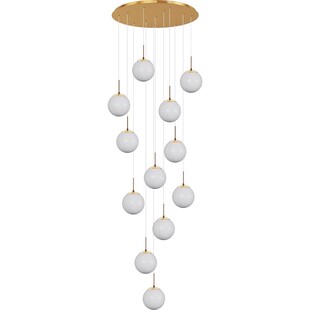 现代简约旋转楼梯间吊灯北欧复式楼公寓挑高别墅楼中楼客厅大灯具