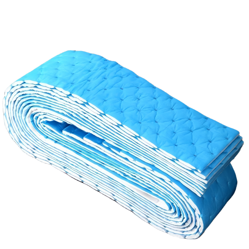 抽油烟机吸油棉条厨房家用防水防油贴纸排油烟机接油槽蓝膜专用