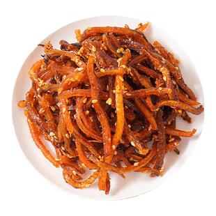 香辣蜜汁鳗鱼丝开袋即食原味小鱼干仔海味零食小吃北海特产旗舰店