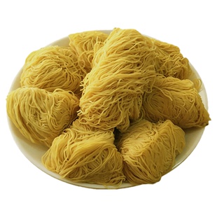 厚皮橙同款竹升面湿面正宗广东港式云吞面碱面面条新鲜细拌面早餐