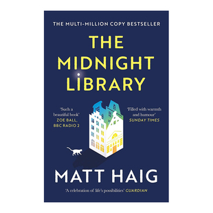 【现货】The Midnight Library深夜图书馆 Matt Haig 英文小说书籍进口原版