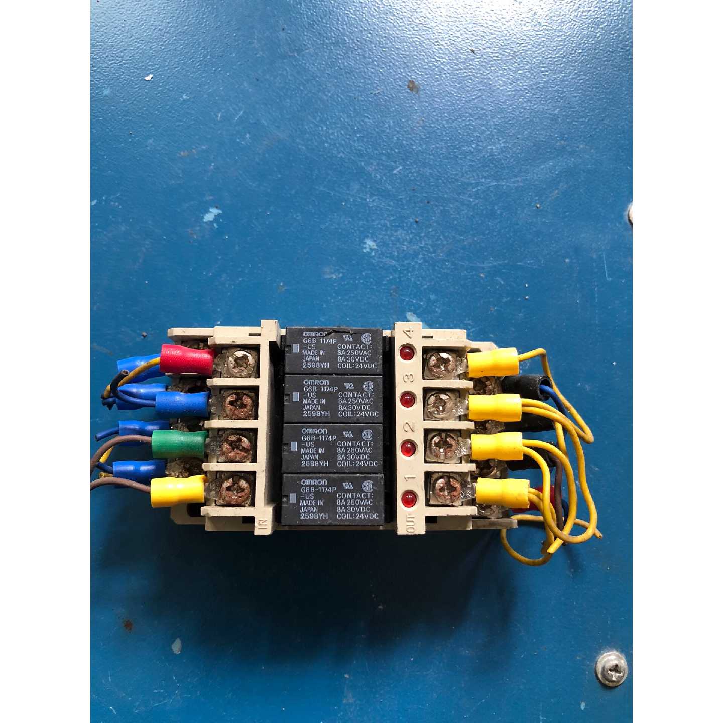 议价-终端继电器模组,G6B一4BND,24VDC,