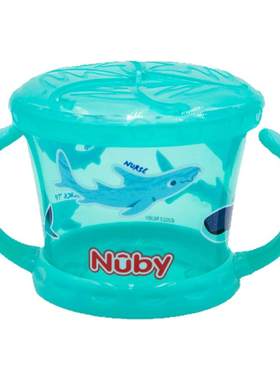 nuby努比宝宝零食杯防泼洒便携碗