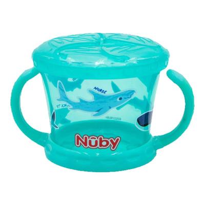 nuby努比宝宝零食杯防泼洒便携碗