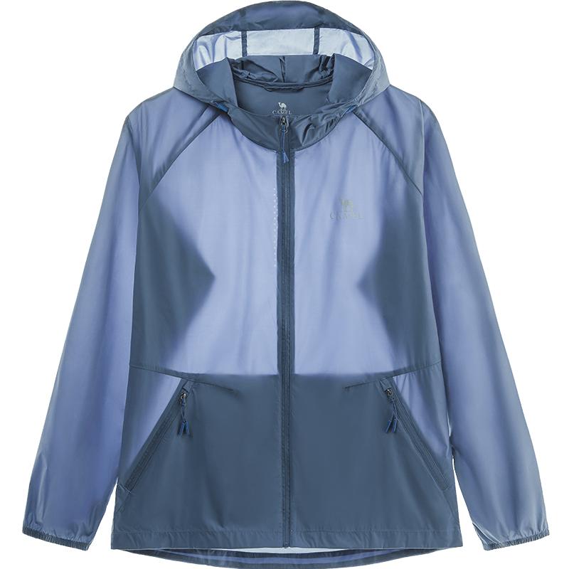 骆驼户外防晒衣男女2024夏季轻薄透气速干皮肤衣冰感防晒服薄外套