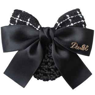 头花女网兜职业发网护士工作头饰发饰银行空姐女盘头发2025年新款