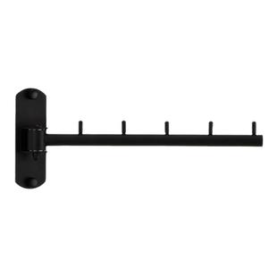 304不锈钢折叠衣架左右活动旋转挂钩衣柜酒店挂钩可折叠挂杆挂件