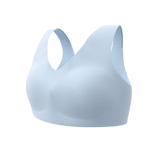 初遇少女内衣发育期初高中学生体育课防震不勒晃文胸背心无痕隐形