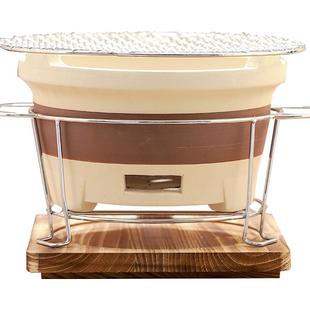 2025围炉煮茶壶烤火炉子碳炉白泥炉烤奶壶烤奶罐奶取暖器煮茶围炉