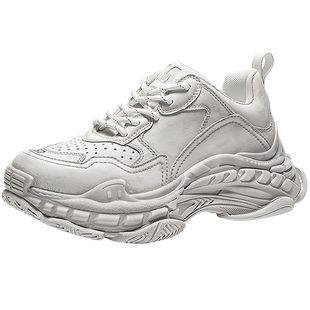 MIO米奥老爹鞋休闲鞋2026夏季新款厚底增高运动鞋做旧脏脏鞋女鞋