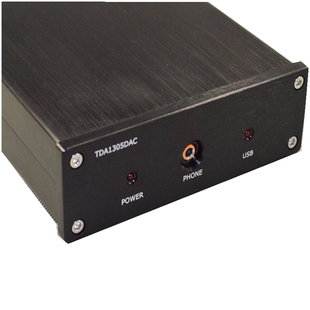 T2发烧级HIFI解码器成品机 光纤同轴USB 双并TDA1305 电脑声卡DAC