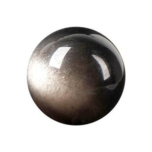 双眼金曜石散珠水晶黑曜石手工diy饰品配件材料手链手链编织配珠