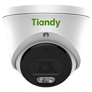 天地伟业监控摄像头400万定焦全彩POE音频半球 双接口TC-C14XN