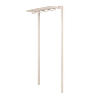 开放式衣柜家用卧室衣帽间简易新型金属货架收纳架全挂式墙上柜子