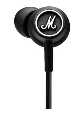 【日本直邮】Marshall马歇尔 入耳式耳机 Mode 黑色&白色/带麦克