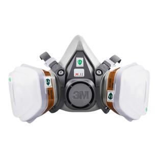 3M防毒面具6200防喷漆甲醛专用防工业粉尘化工防酸性有机气体氯气