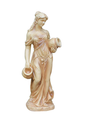 欧式大件落地仕女雕塑摆件