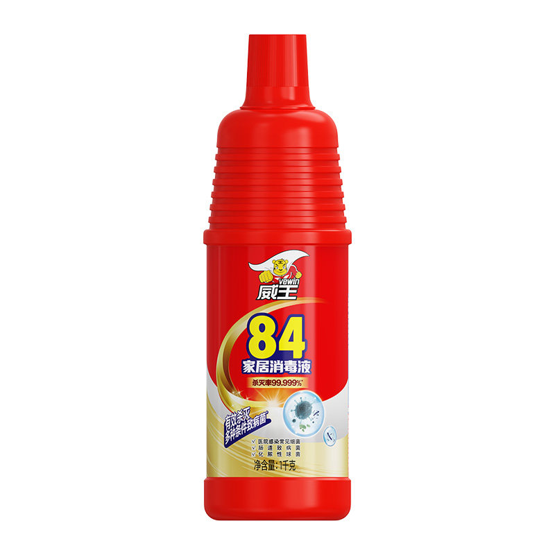 威王84含氯家用消毒液抑菌