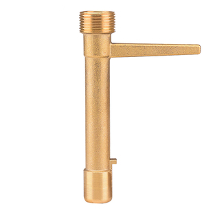 小区物业公园林草坪绿化带地插杆铜6分快速取水阀dn25浇水管接头