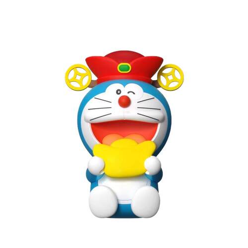 正品现货限定新款哆啦a梦龙年新春公仔招财福气车载香薰摆件礼物