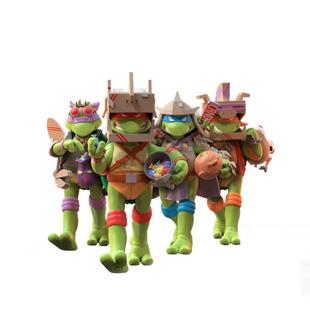 现货MightyJaxx忍者神龟捣蛋版明盒摆件正版潮玩礼物正版授权动漫