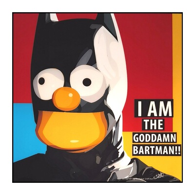 Bartman巴特曼辛普森一家挂画